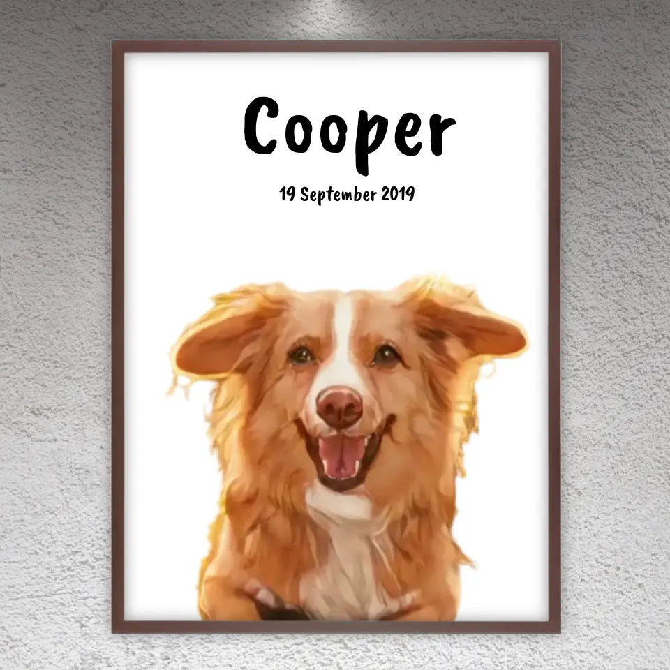 Pet paintings - Individual pet drawings