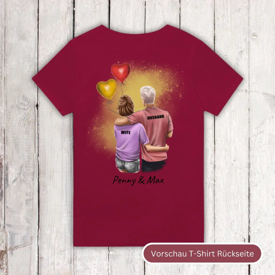 Couple T-Shirt - Custom T-Shirt