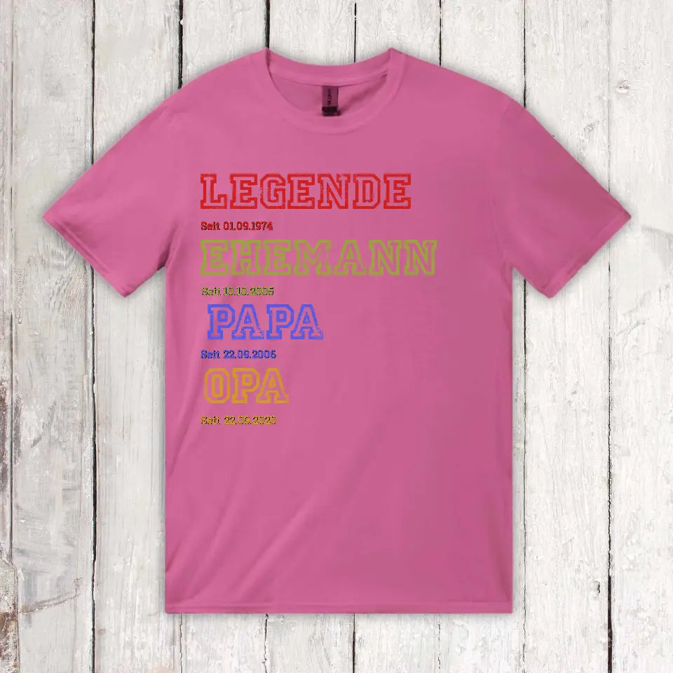 Family Legend - Personalized T-Shirt