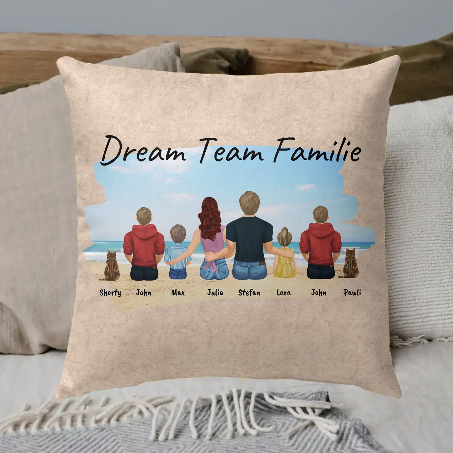 Ultrasound image photo of your baby - Personalized pillow