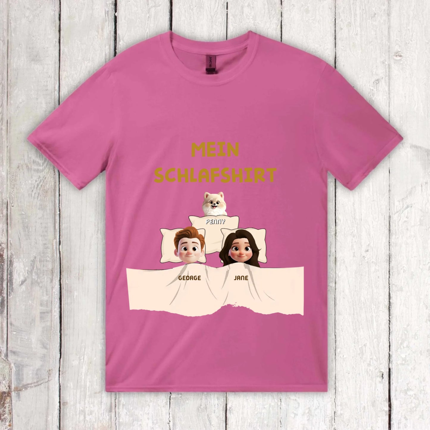 My official sleep shirt - personalized T-shirt
