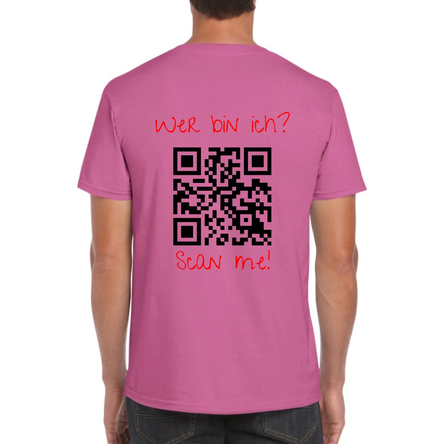 Your QR code | Barcode with text - Individual code hoodie