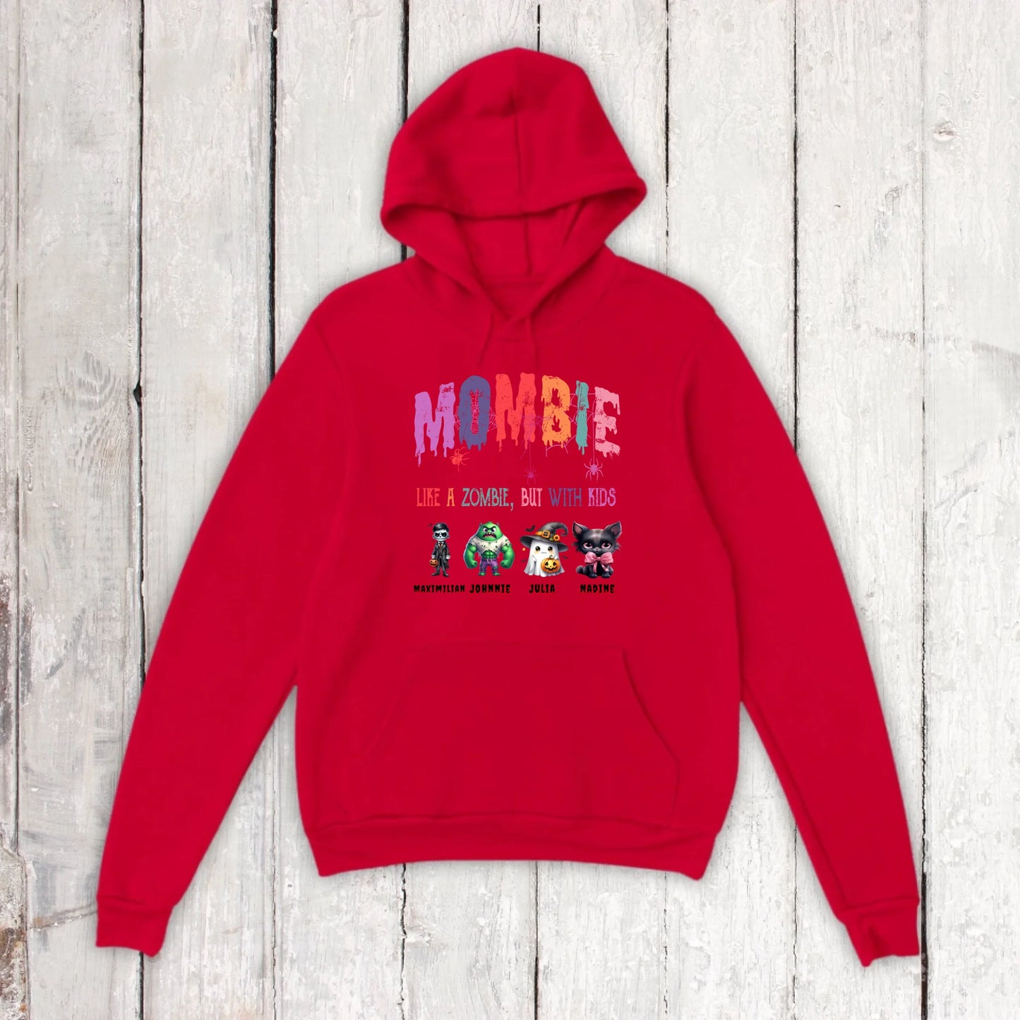 Mombie, half mom, half zombie - Custom Halloween design