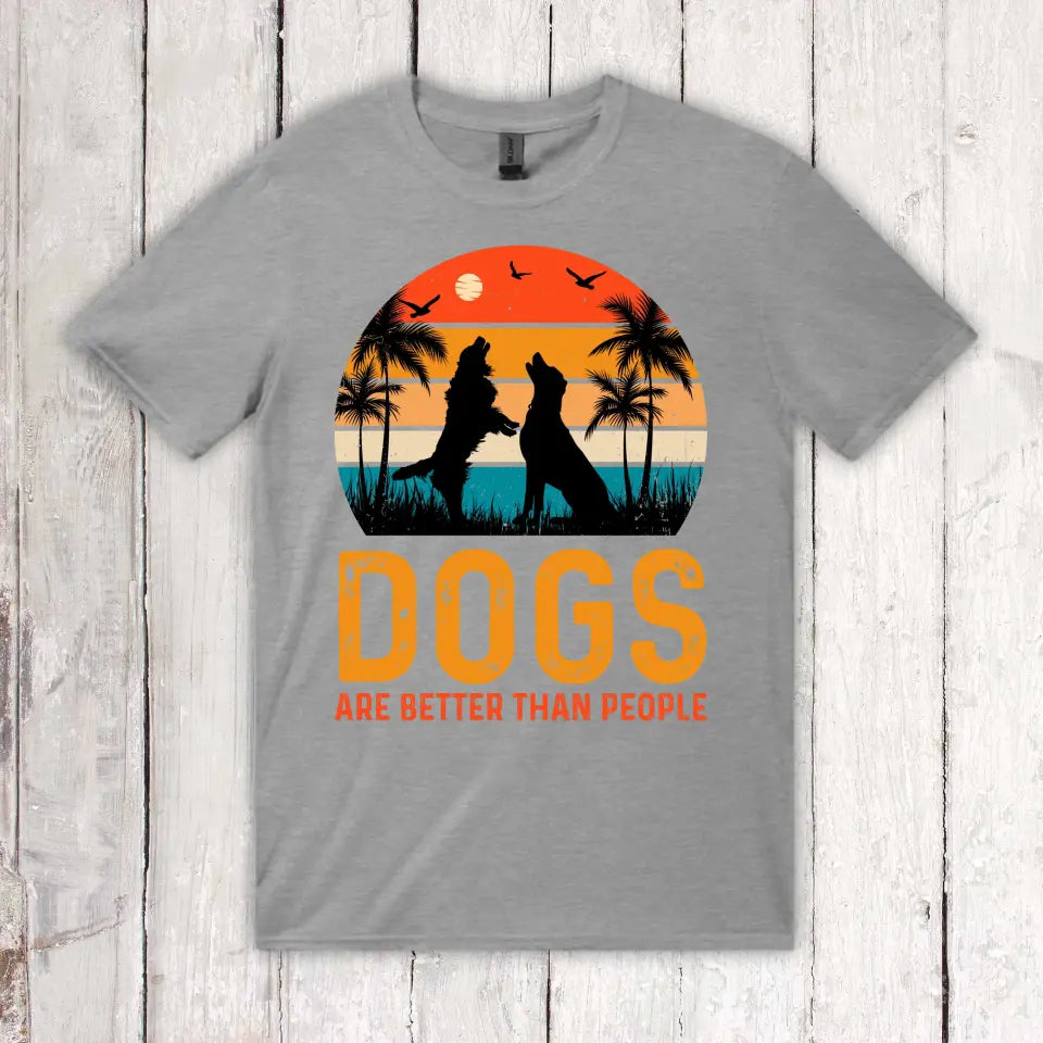 Personalisiertes T-Shirt: Sunset T-Shirt - verschiedene Designs zum auswählen | Personalize Palace