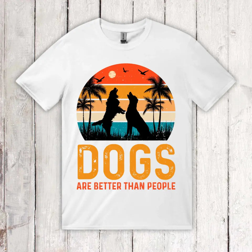 Personalisiertes T-Shirt: Sunset T-Shirt - verschiedene Designs zum auswählen | Personalize Palace