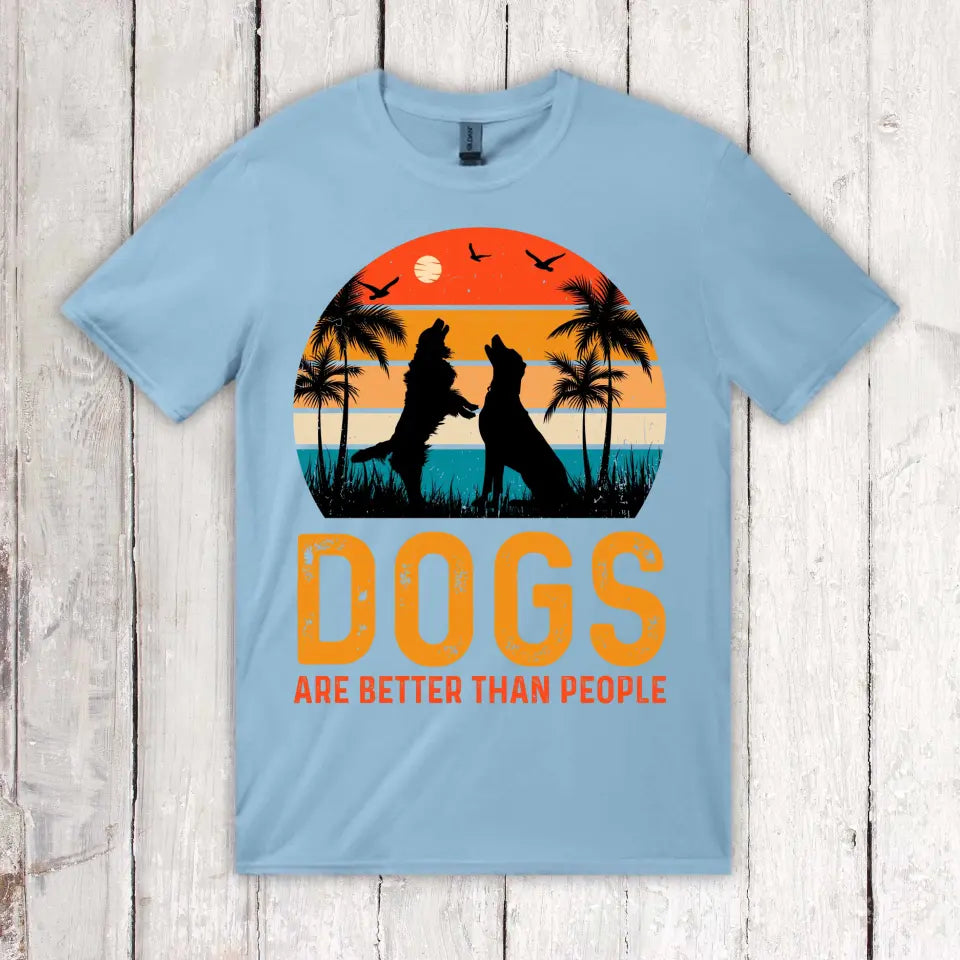 Personalisiertes T-Shirt: Sunset T-Shirt - verschiedene Designs zum auswählen | Personalize Palace