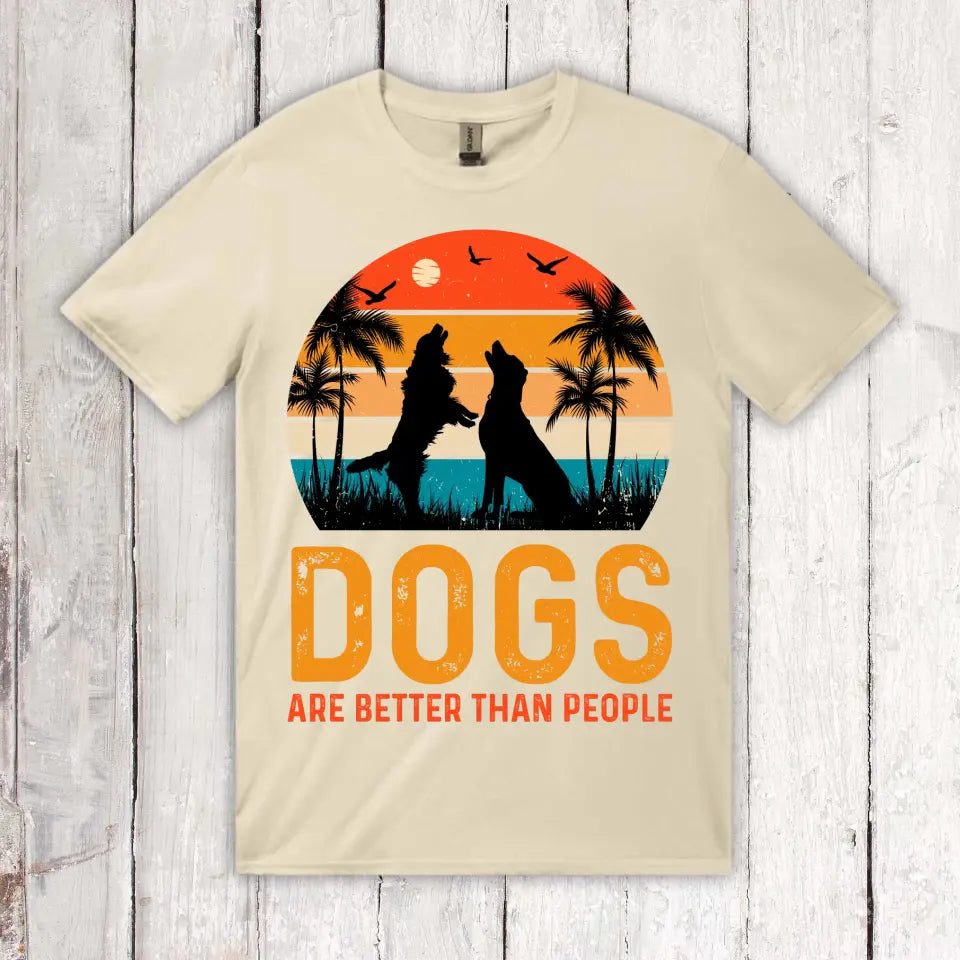 Personalisiertes T-Shirt: Sunset T-Shirt - verschiedene Designs zum auswählen | Personalize Palace