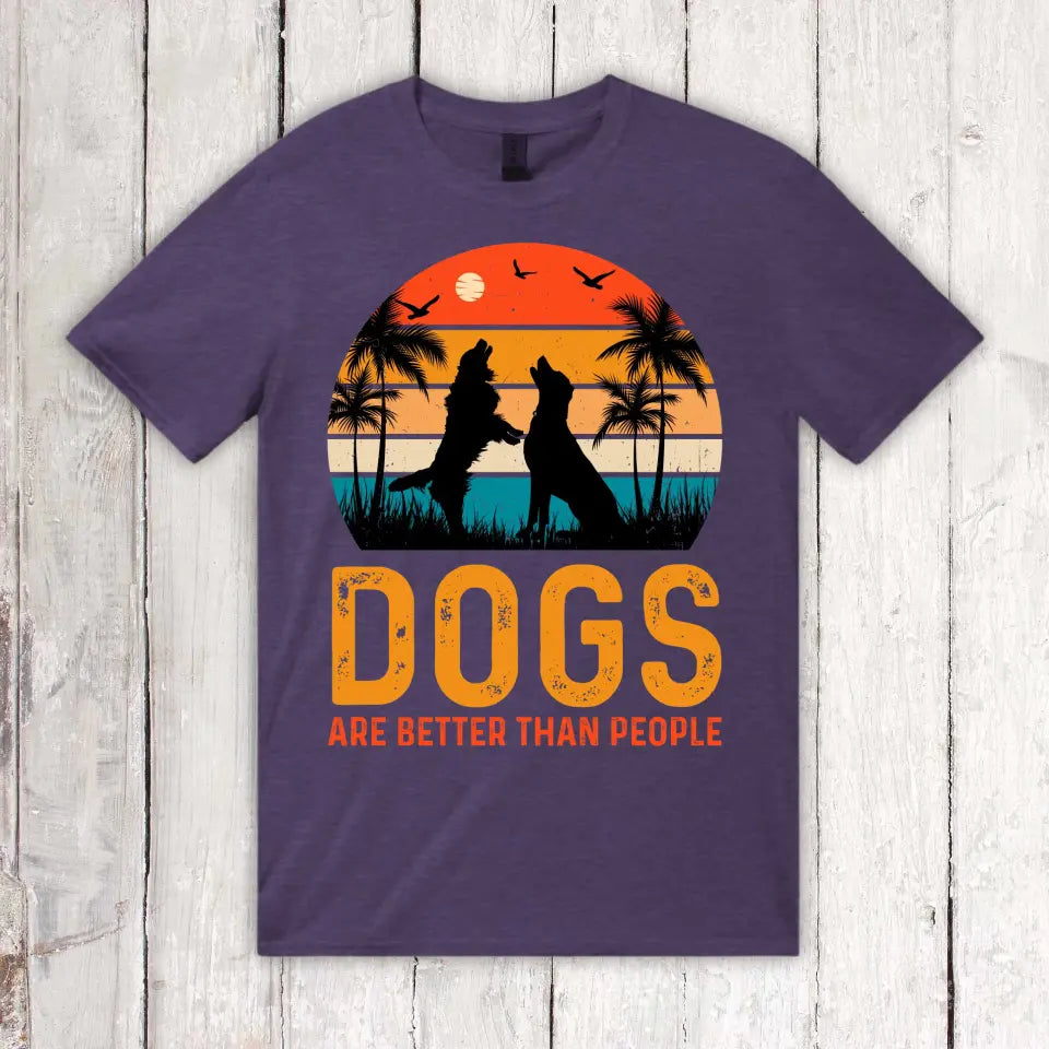 Personalisiertes T-Shirt: Sunset T-Shirt - verschiedene Designs zum auswählen | Personalize Palace