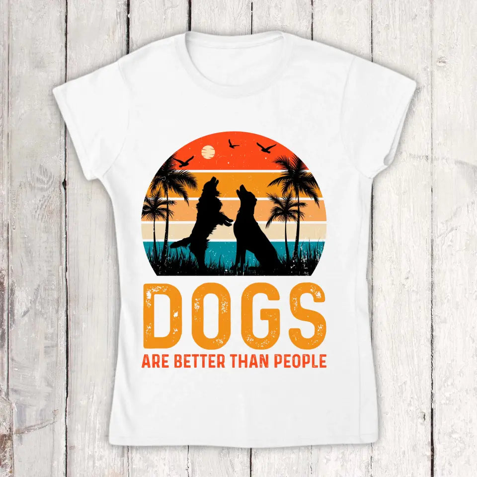 Personalisiertes T-Shirt: Sunset T-Shirt - verschiedene Designs zum auswählen | Personalize Palace