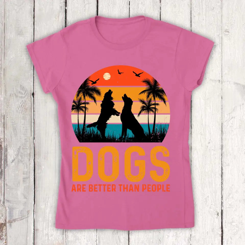 Personalisiertes T-Shirt: Sunset T-Shirt - verschiedene Designs zum auswählen | Personalize Palace