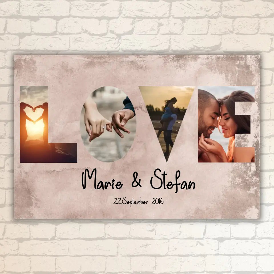 Photo Words - Custom Posters and Canvases