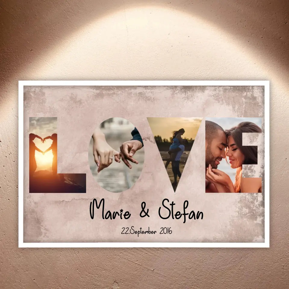 Photo Words - Custom Posters and Canvases