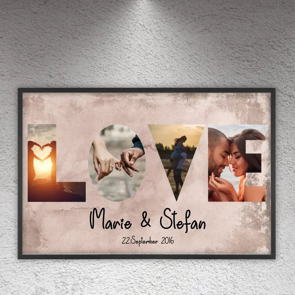 Photo Words - Custom Posters and Canvases