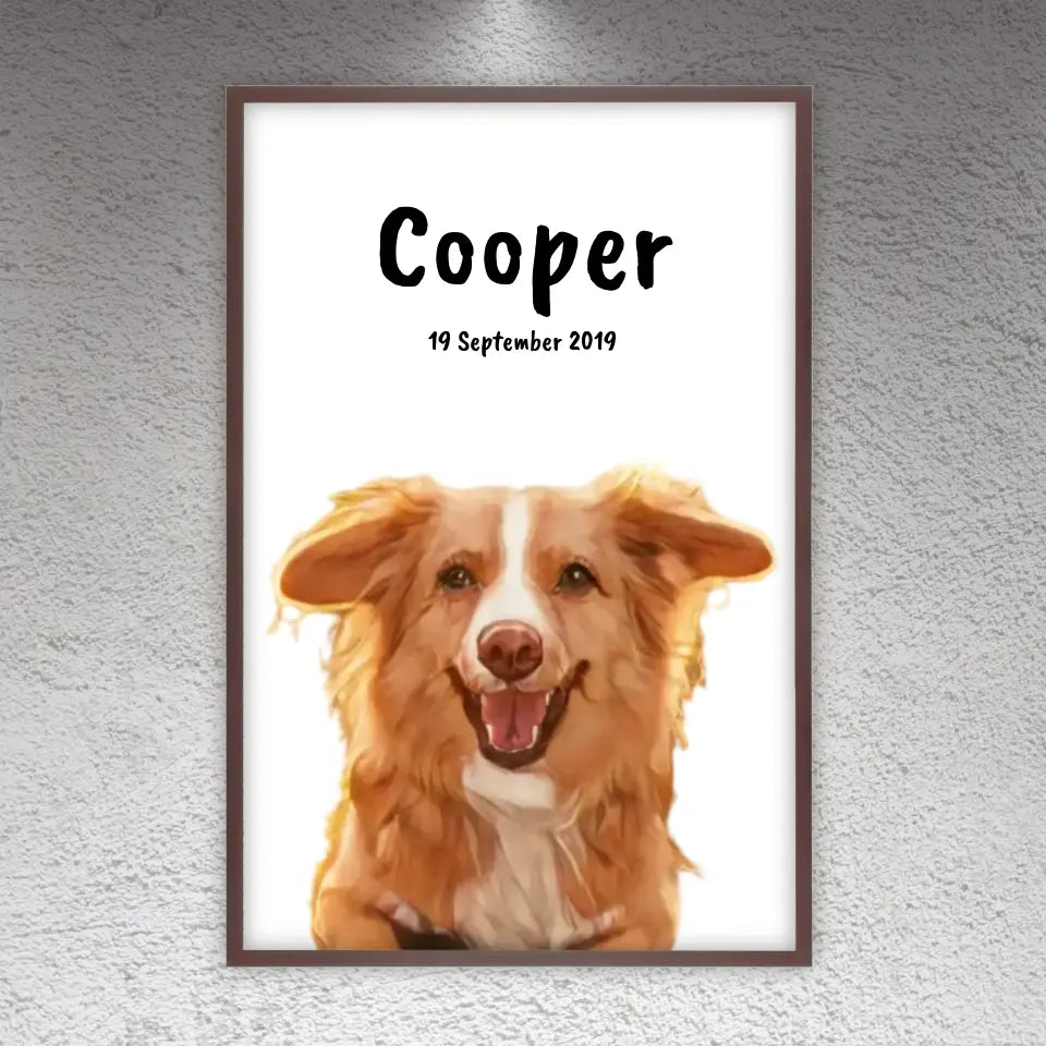 Pet paintings - Individual pet drawings