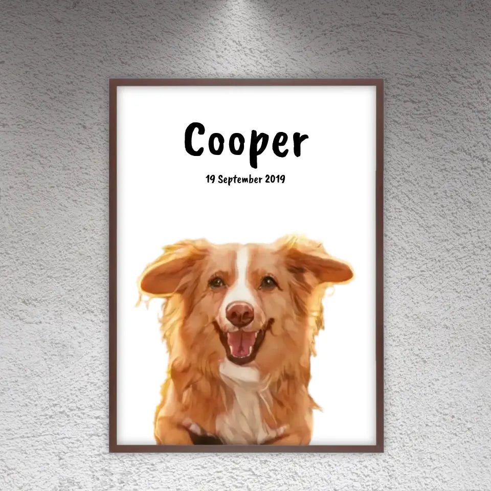 Pet paintings - Individual pet drawings