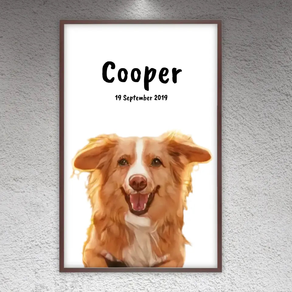 Pet paintings - Individual pet drawings
