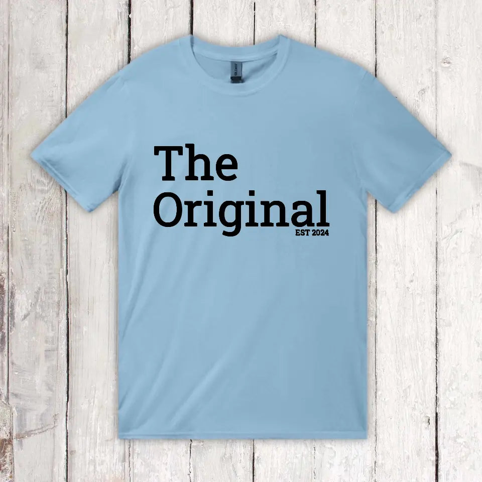 The Original & The Remix - personalized parent-child T-shirt