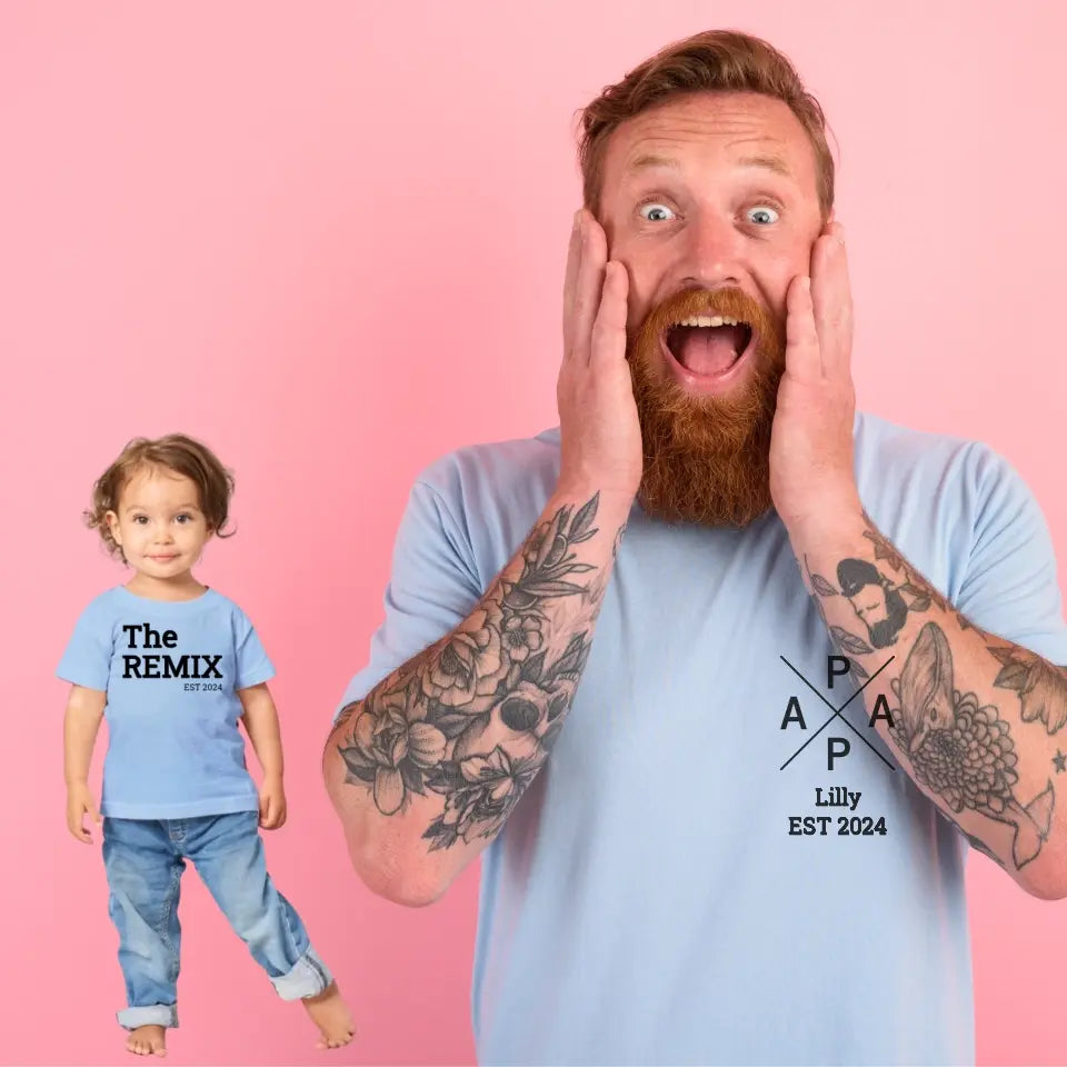 DAD, MOM, MINI - Individual family look