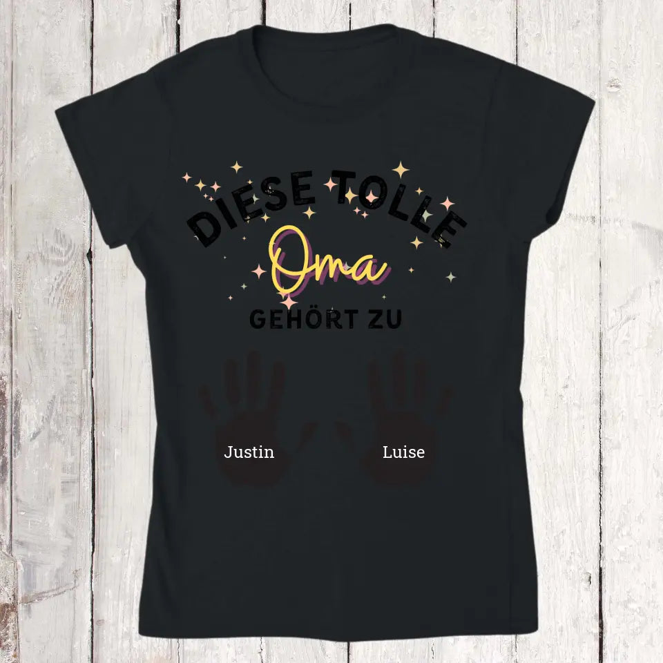 This amazing mom, grandma, aunt - Personalized T-shirt 