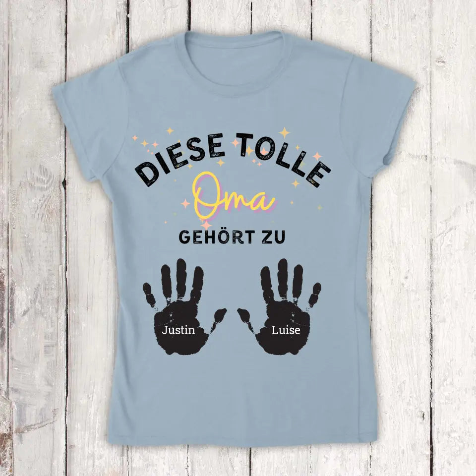 This amazing mom, grandma, aunt - Personalized T-shirt 