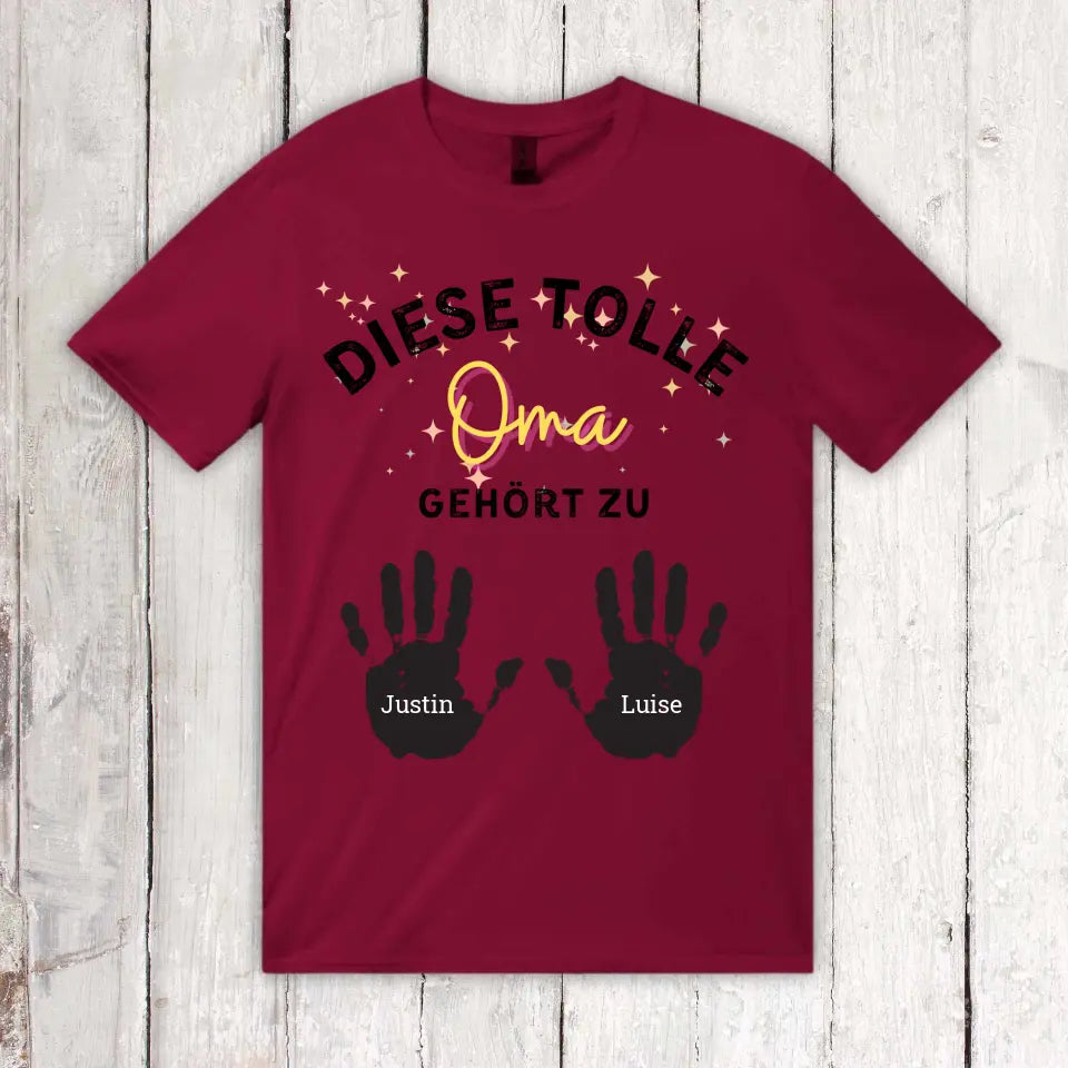 This amazing mom, grandma, aunt - Personalized T-shirt 