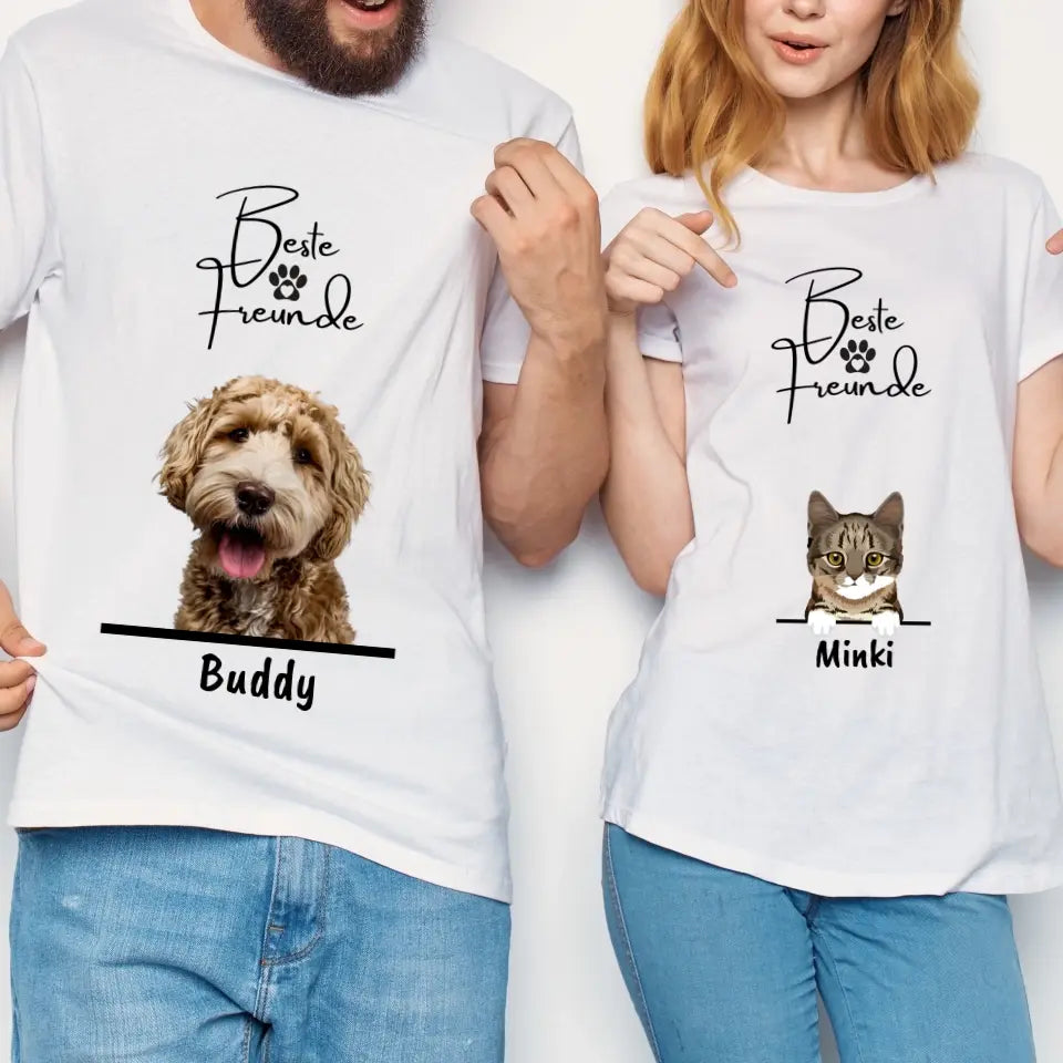 Pet Parents - Personalized T-Shirt 