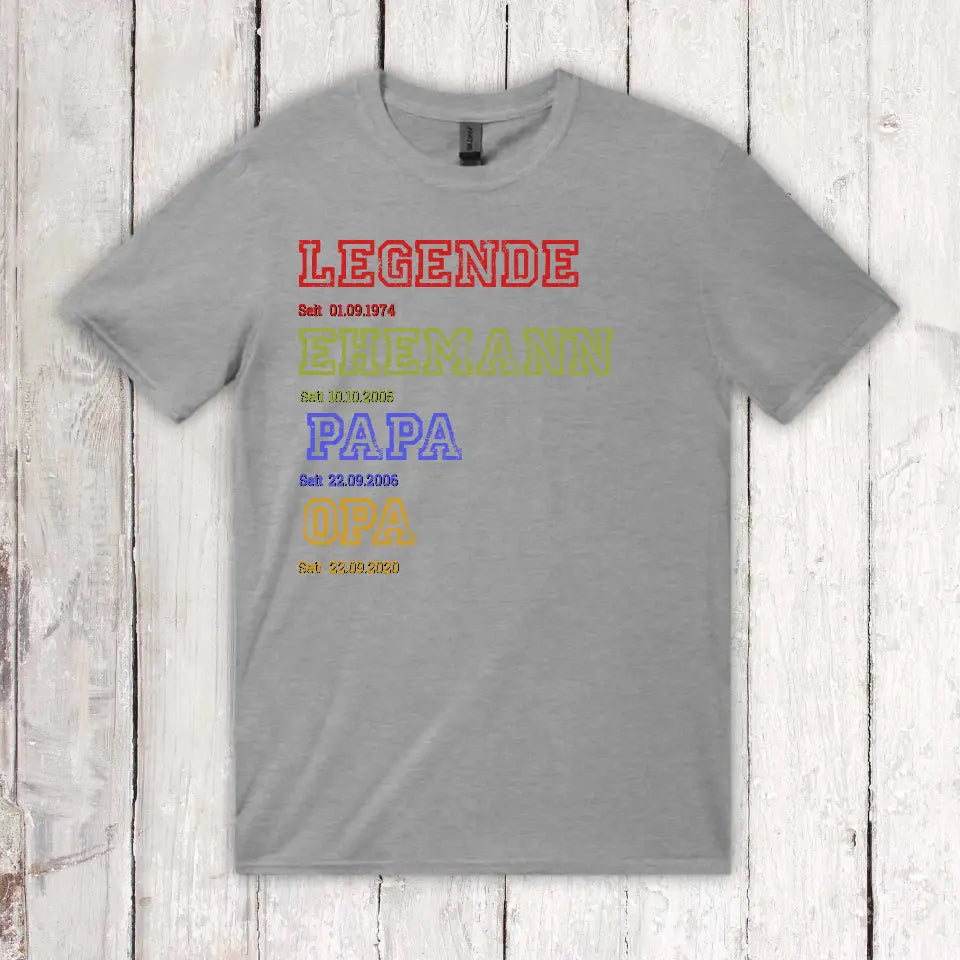 Family Legend - Personalized T-Shirt 