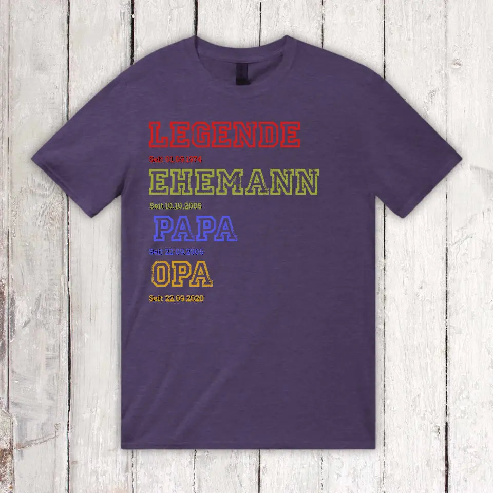Family Legend - Personalized T-Shirt 