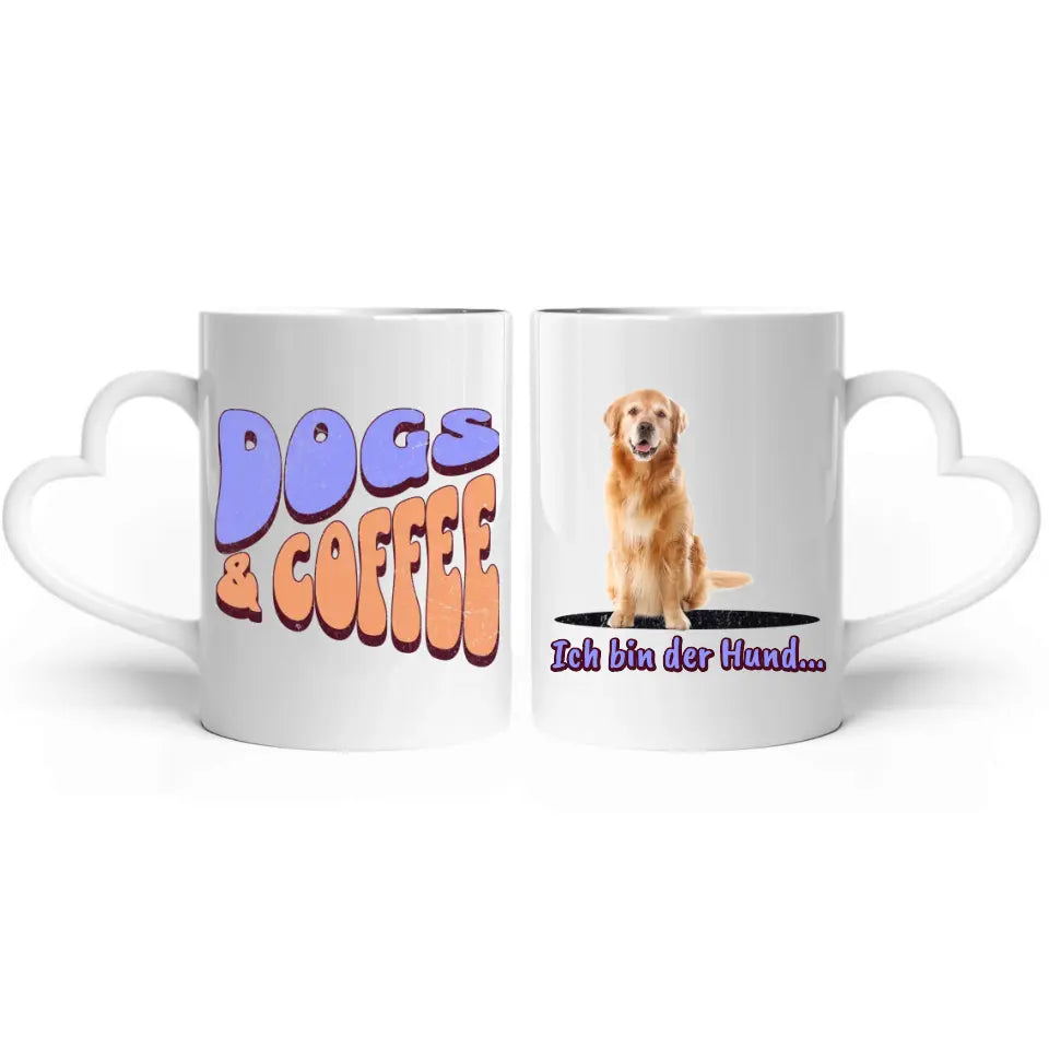 Dogs and Coffee - Individuelle Fototasse | Personalize Palace