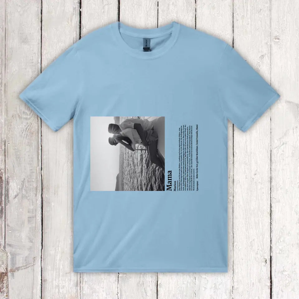 Personalisiertes T-Shirt: Defintion Mama mit Foto - Individuelles T-Shirt | Personalize Palace