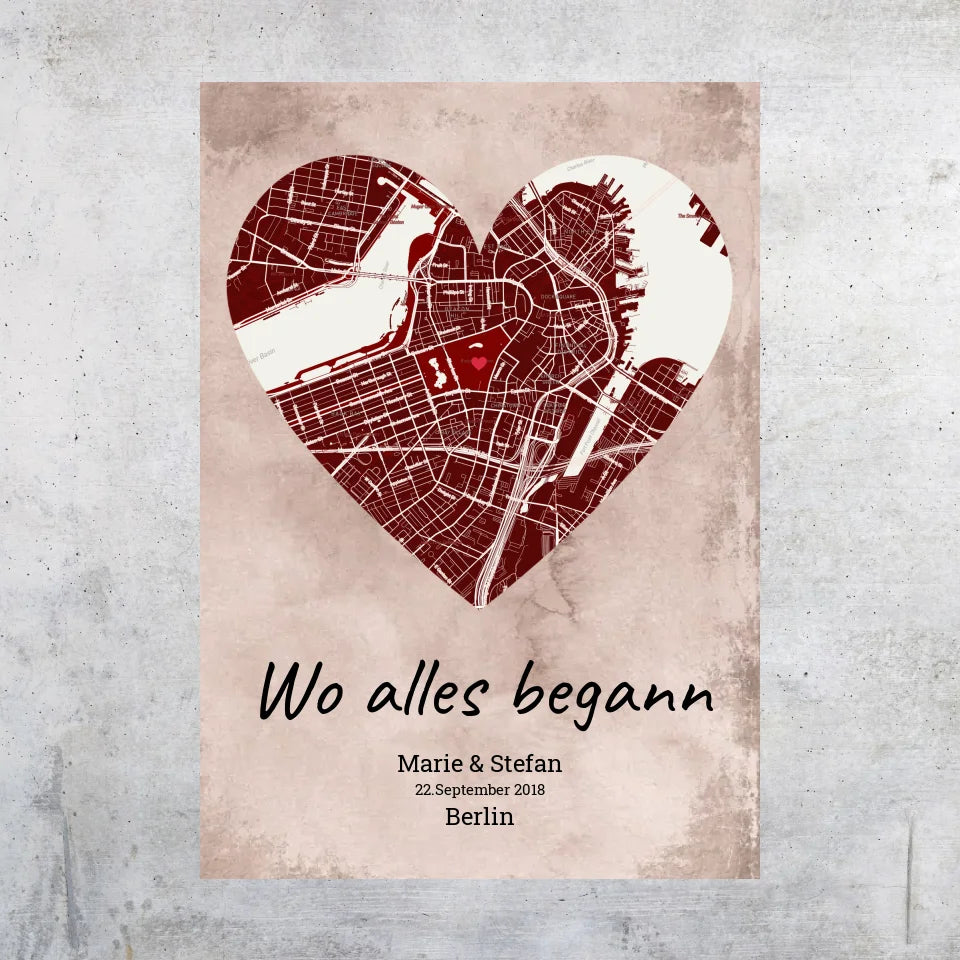 Where it all began - personalized mug