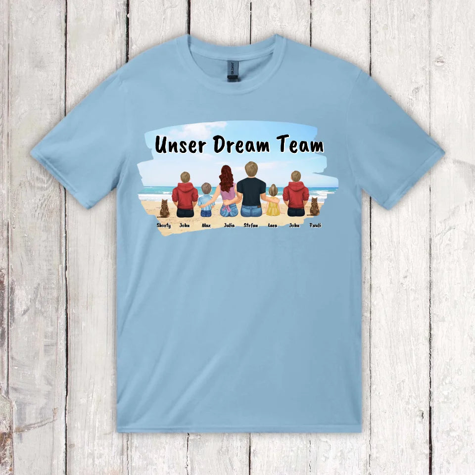 Familie - individuelles T-Shirt | Personalize Palace