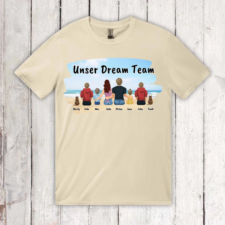 Familie - individuelles T-Shirt | Personalize Palace