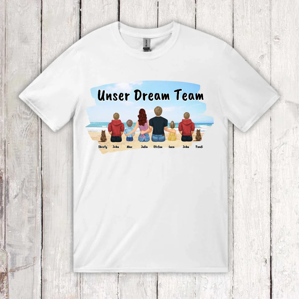 Familie - individuelles T-Shirt | Personalize Palace