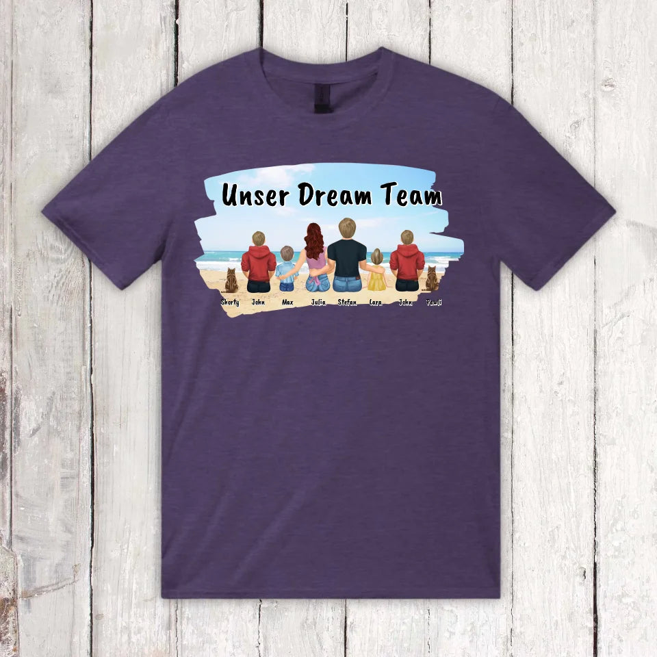Familie - individuelles T-Shirt | Personalize Palace