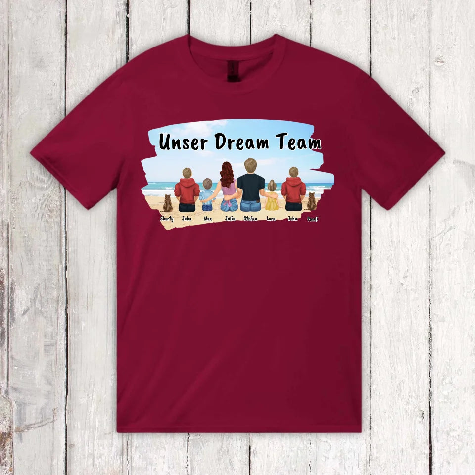 Familie - individuelles T-Shirt | Personalize Palace