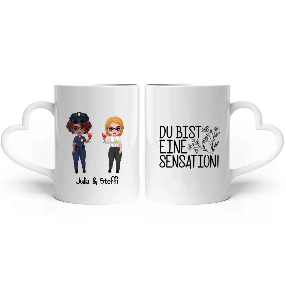 Police Besties - Personalized Mug