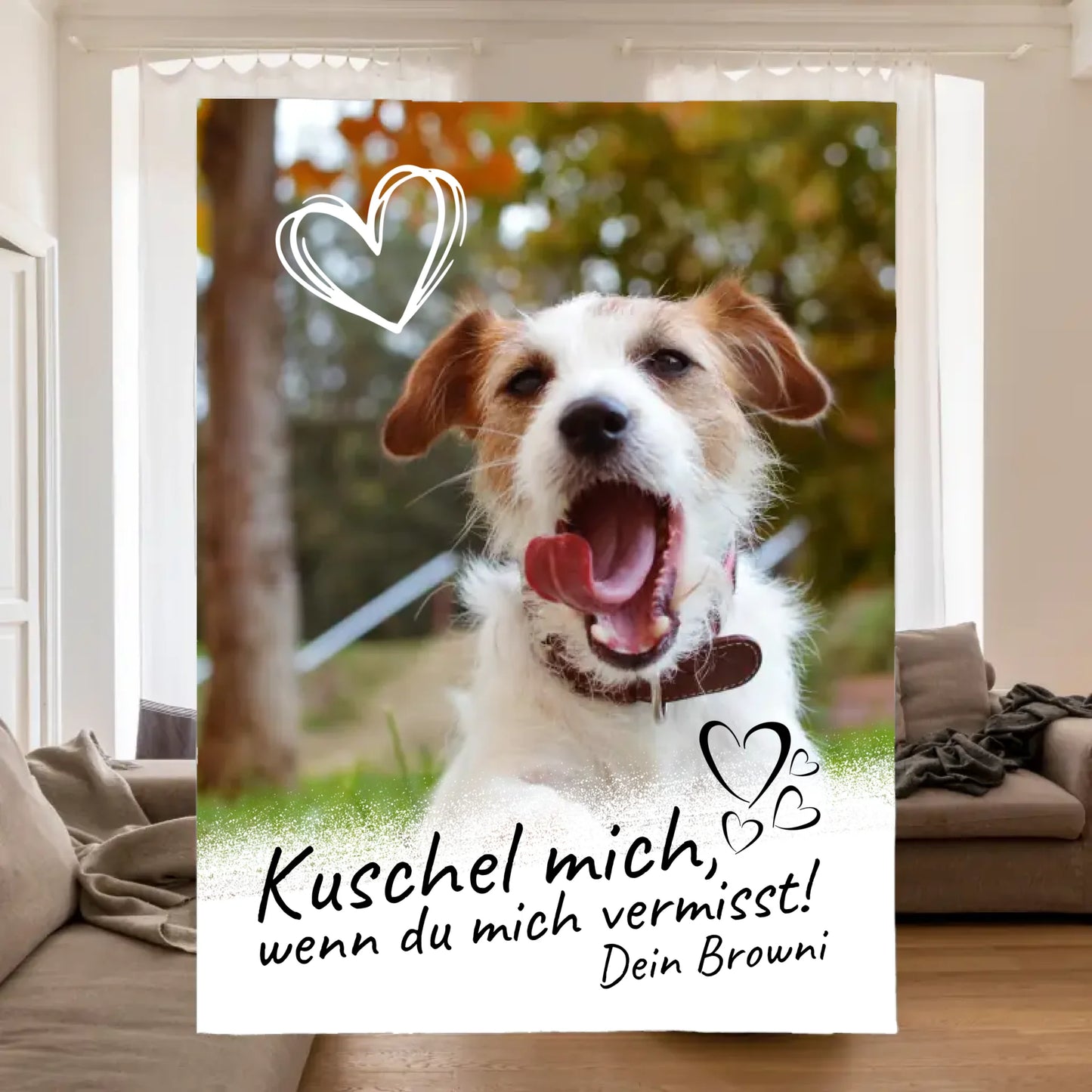 Dear dog mom, dad, grandma, grandpa, aunt, uncle - personalized pillow