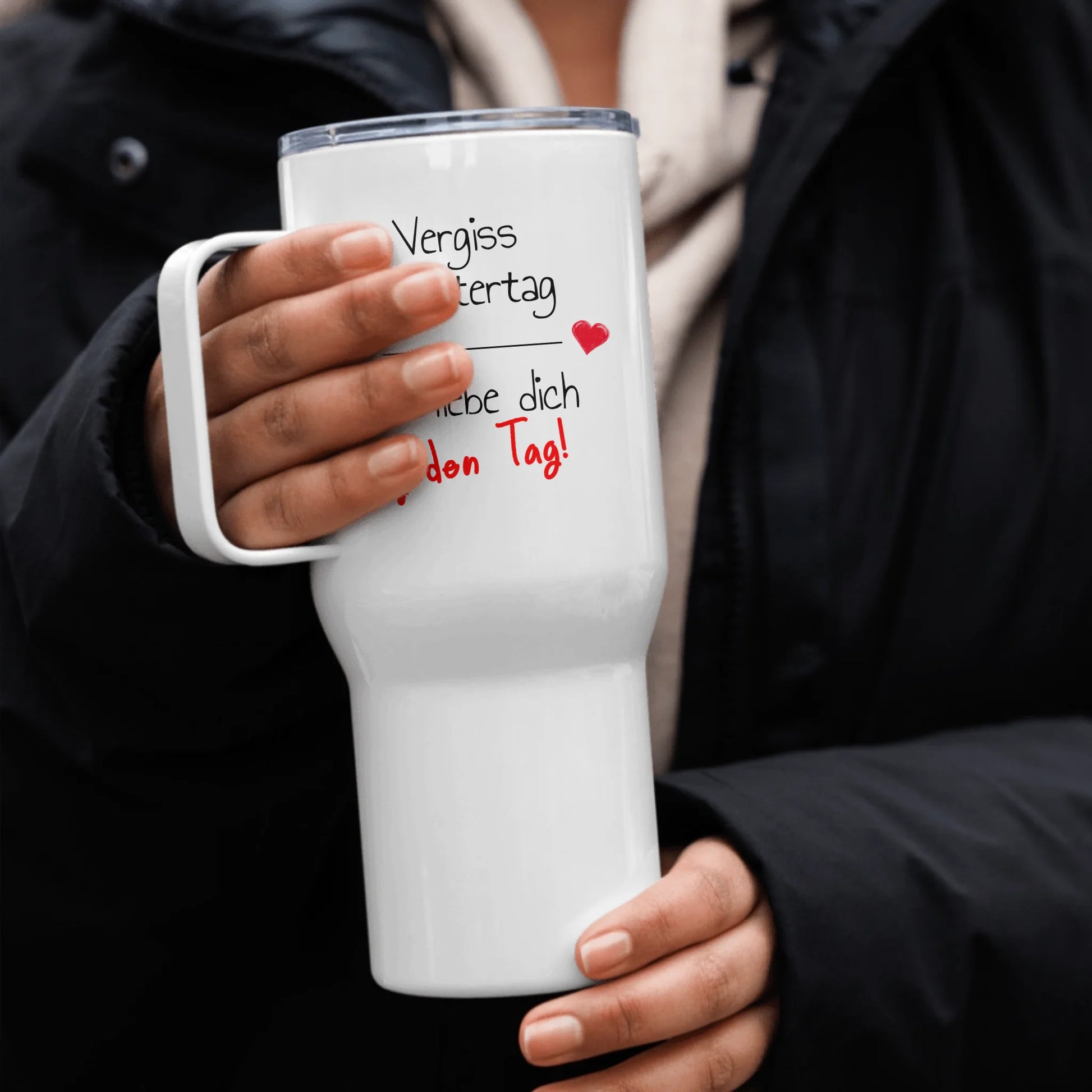 Personalisierte Tasse: Wir lieben Dich jeden Tag | Muttertag - individuelle Tasse für Mama | Personalize Palace