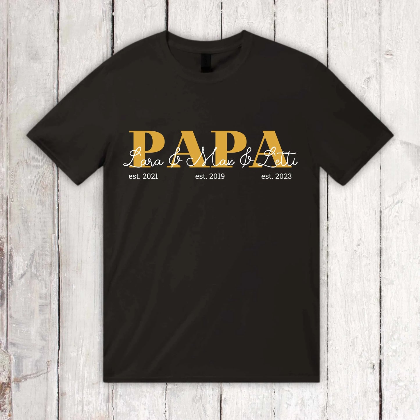 PAPA/MAMA - Individuelles T-Shirt | Personalize Palace