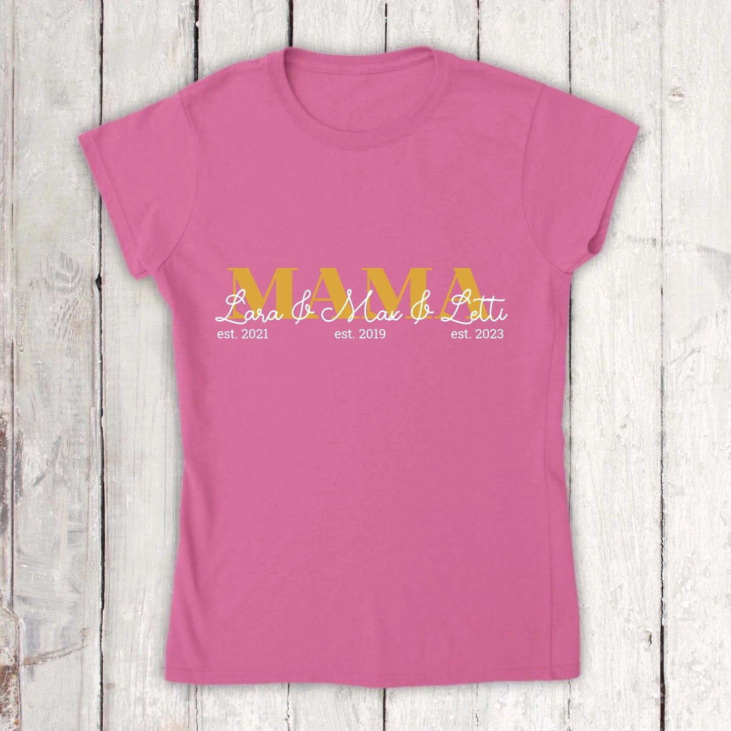 PAPA/MAMA - Individual T-Shirt