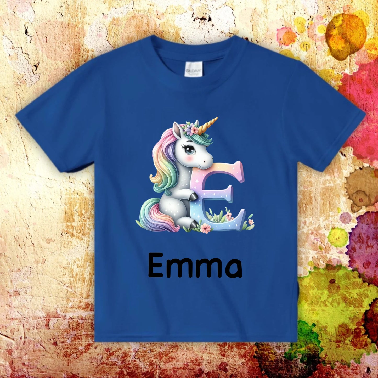 Personalized children's T-shirt for starting school, after-school care, birthdays - with name