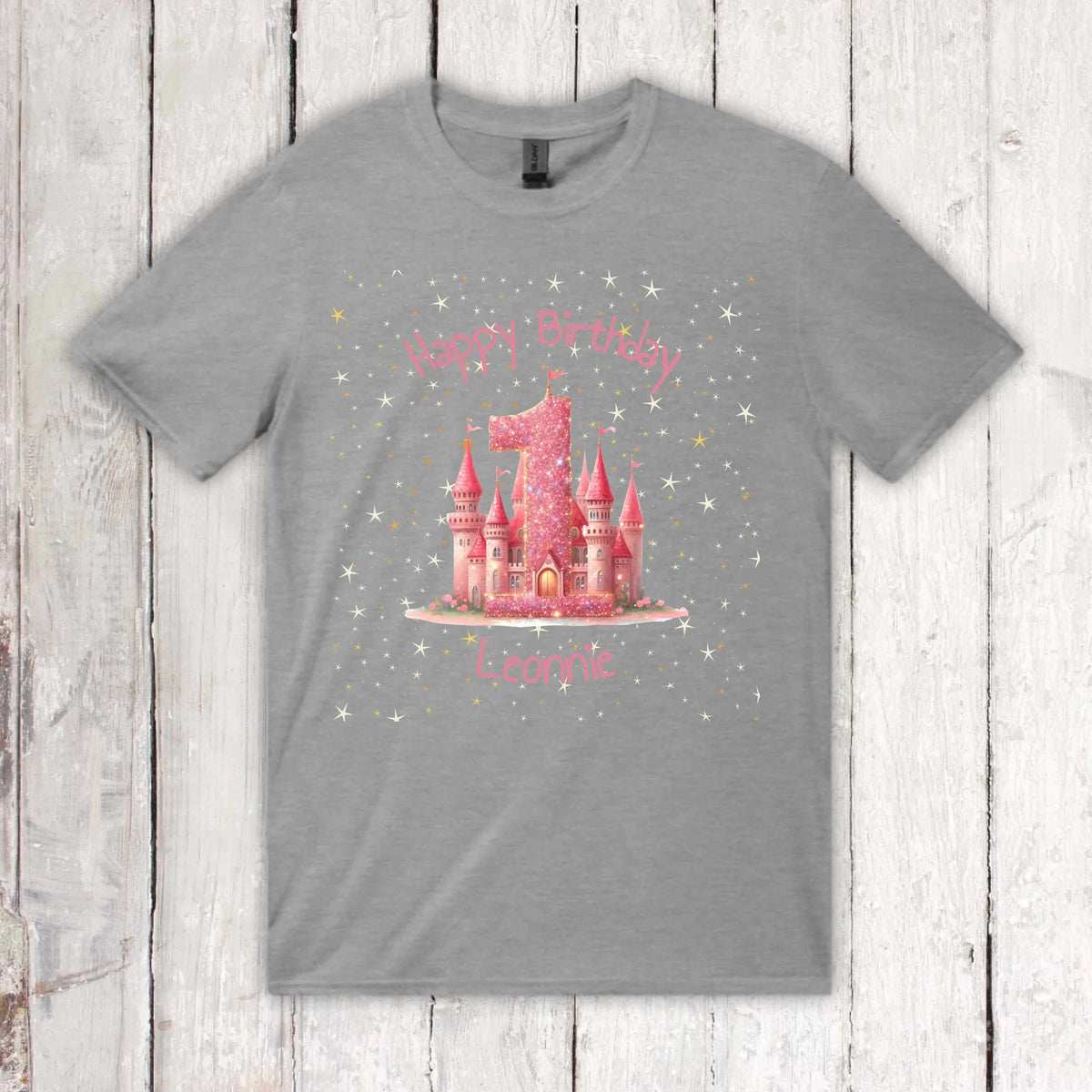 Geburtstag mit Zahl und Namen - individuelles Kinder T-Shirt | Personalize Palace