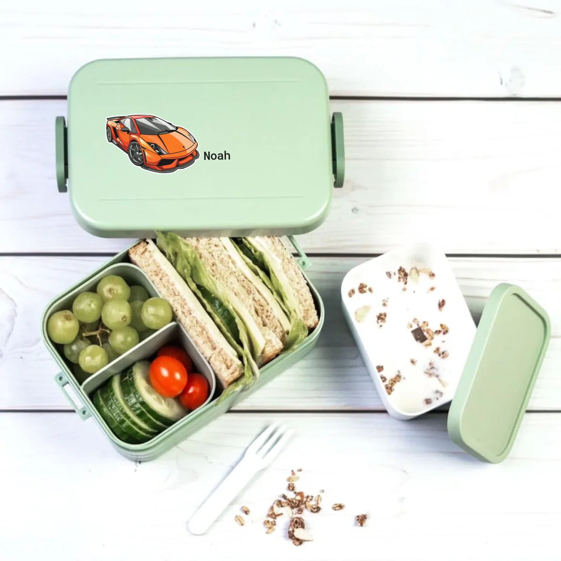 Mepal Brotdose selber gestalten mit Bild und Text