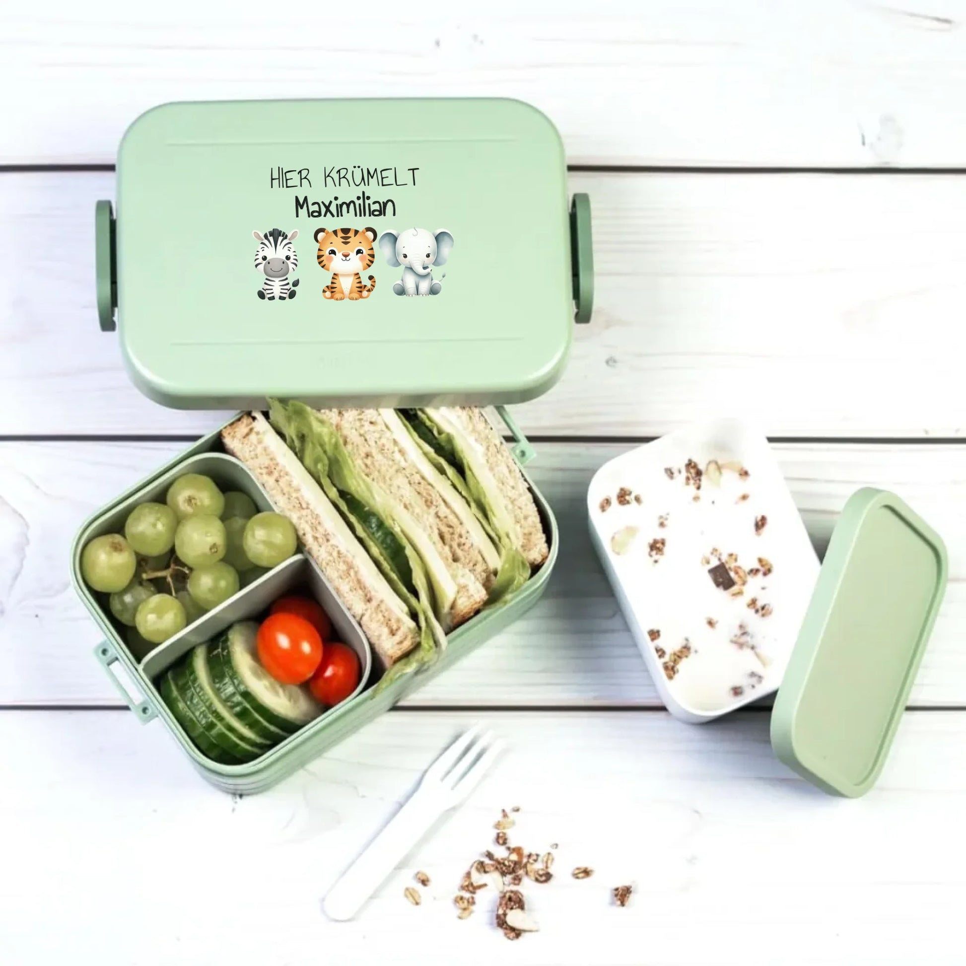 Mepal Brotdose selber gestalten mit Bild und Text