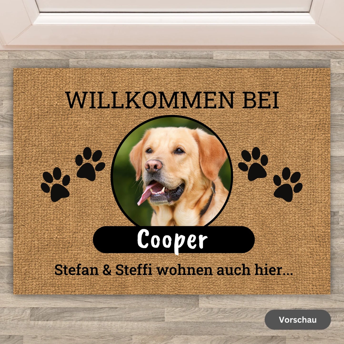 Welcome to - Custom Pet Doormat 