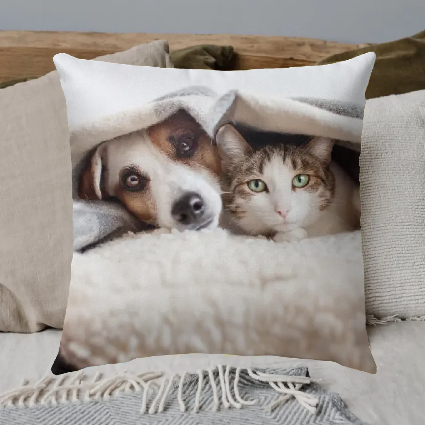 If you miss me - Personalized pillow