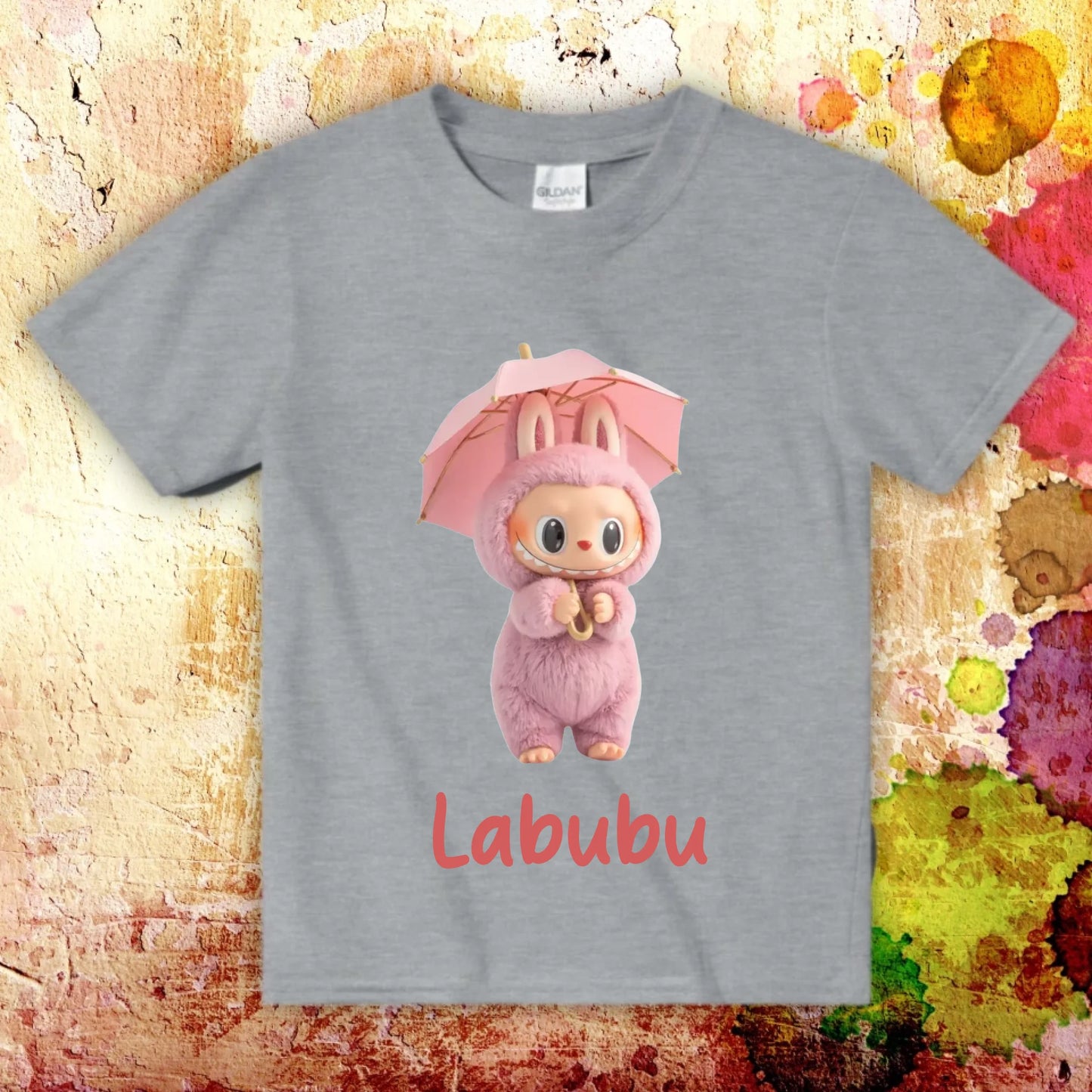 Personalisiertes Kissen: dein Labubu auf dem Kissen mit Name - individuelles Kissen | Personalize Palace