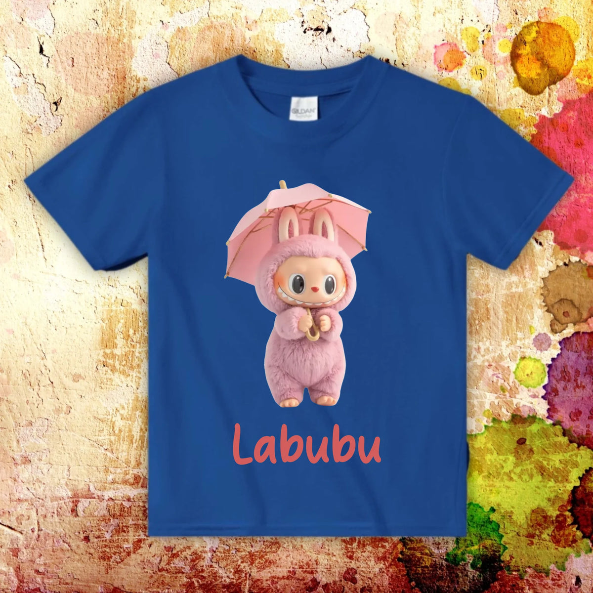 dein Labubu T-Shirt mit Name - individuelles Kinder T-Shirt | Personalize Palace