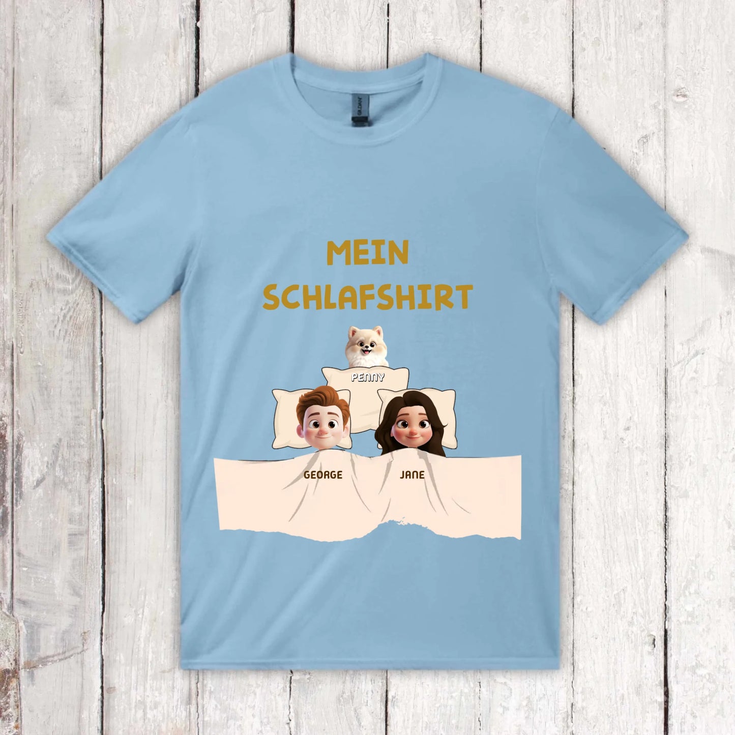 My official sleep shirt - personalized T-shirt